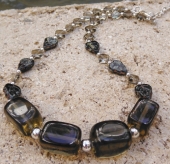 Smoky Sexy Evening Necklace